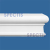 MD1530 Spectis Molding Cap Trim 3 3/16"P x 12 3/8"H x 144"L