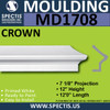 MD1708 Spectis Crown Molding Trim 7 1/8"P x 12"H x 144"L
