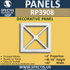 RP3908 Decorative Urethane Panel 4"P X 40 1/2"H X 42"W