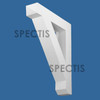 BL3050 Spectis Eave Block or Bracket 3"W x 18"H x 16" Projection