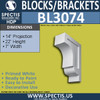 BL3074 Eave Block or Bracket 7"W x 22"H x 14" P