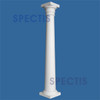 CLM100-8-8 Smooth Tapered Column 8" x 96"