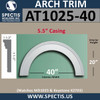 AT1025-40 Arch Circle Top with 40" Opening