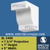 BL2408 Corbel Block or Eave Bracket 5"W x 7"H x 7.75" P
