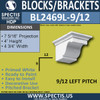 BL2469L-9/12 Pitch Corbel Eave Bracket 4.75"W x 4"H x 7" P
