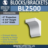 BL2500 Eave Block or Bracket 4.75"W x 6.25"H x 5" P