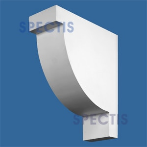 BL2553 Corbel Block or Eave Bracket 6"W x 17.5"H x 15" P