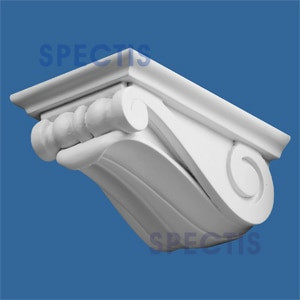 BL2557 Corbel Block or Eave Bracket 5"W x 3"H x 7.5" P