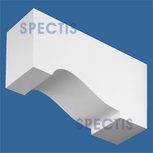 BL2572 Corbel Block or Eave Bracket 3.5"W x 5"H x 9.75" P