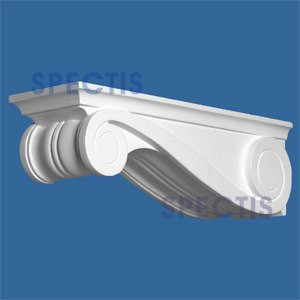 BL2597 Corbel Block or Eave Bracket 6.27"W x 7"H x 22.25" P