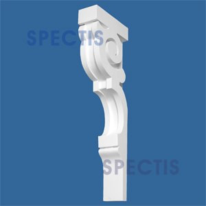 BL2605 Corbel Block or Eave Bracket 3"W x 25.5"H x 18.25" P