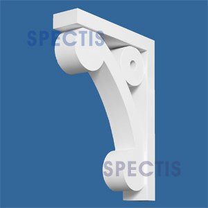 BL2686 Corbel Block or Eave Bracket 3"W x 16.5"H x 12" P