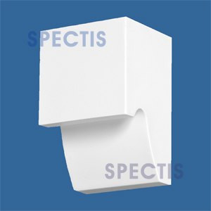 BL2840 Corbel Block or Eave Bracket 3.6"W x 5.5"H x 3.1" P