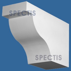 BL2881 Corbel Block or Eave Bracket 6"W x 16"H x 10" P
