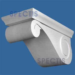 BL2883 Corbel Block or Eave Bracket 18"W x 6.75"H x 37" P