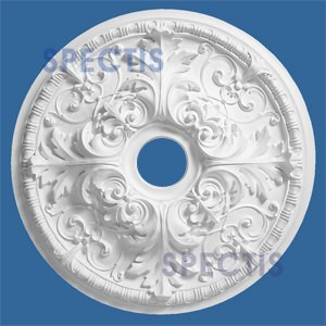 CM2121FL-33 33" Round Decorative Ceiling Medallion