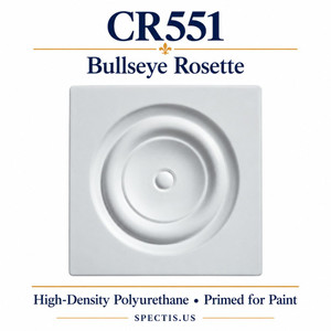 CR551 Bullseye Rosette — HDP urethane