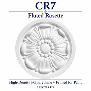 CR7 Fluted Floral Rosette — HDP