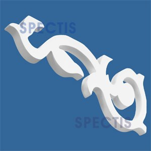 GB3307A Spectis Urethane Gingerbread 6" W x 18 3/4" H