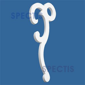 GB3309 Spectis Urethane Gingerbread 9 1/4"W X 18 3/4"H