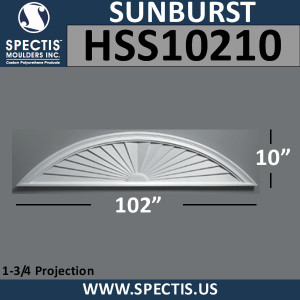 HSS10210 Urethane Sunburst 102 x 10
