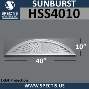 HSS4010 Urethane Sunburst 40 x 10