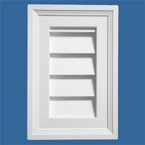 LCRT1636 Urethane Louvre Closed Rectangle 16 x 36