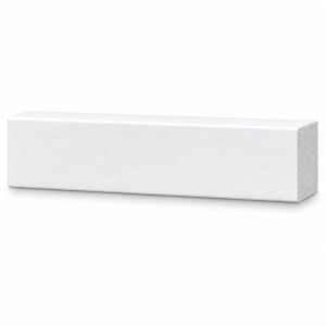 MD1011-1 Smooth Flat Trim — Polyurethane — 1″ P × 1″ H × 12′ L — product only on white background.