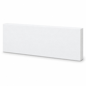 MD1011-14 Smooth Flat Trim — Polyurethane — 1″ P × 14″ H × 12′ L — product only on white background.
