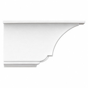 MD1053 Cove Crown Moulding on white background