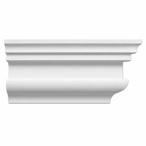 MD1099 Stepped Crown Moulding on white background