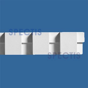 MD1105 Spectis Molding Dentil Trim 1 1/2"P x 3"H x 144"L