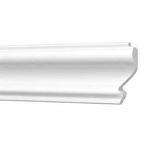 MD1116 Ogee Rail Trim on white background