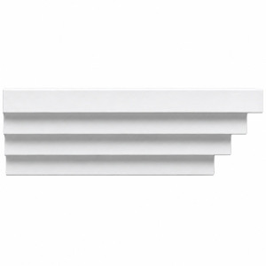 MD1202 Stepped Crown Moulding on white background