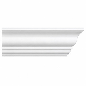 MD1217 Ogee Crown Moulding on white background
