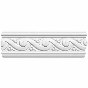 MD1239 Scroll Chair Rail on white background