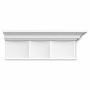MD1281 Crown with Flat Base on white background