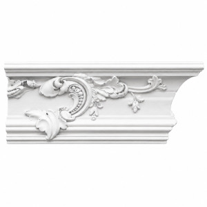 MD1321 Cove Crown Moulding on white background
