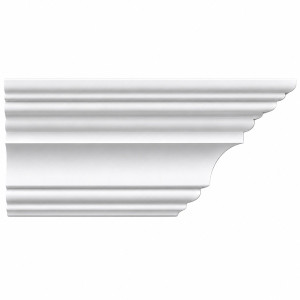 MD1324 Stepped Crown Moulding on white background
