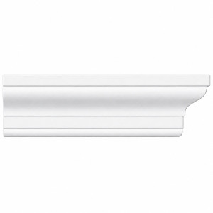 MD1337 Profiled Back Band Trim on white background