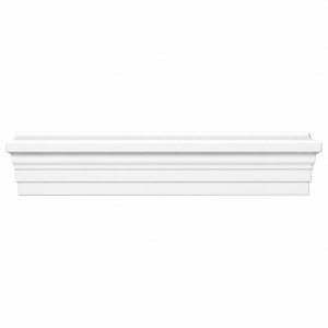 MD1406 Stepped Base Cap Trim on white background