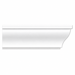 MD1498 Cove Base Cap Trim on white background