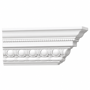 MD1504 Ornate Crown Moulding on white background