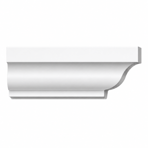 MD1550 Cove Crown Moulding on white background