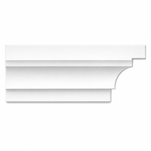 MD1552 Cove Crown Moulding on white background