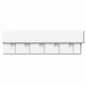 MD1583 Dentil Trim on white background