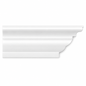 MD1601 Stepped Crown Moulding on white background