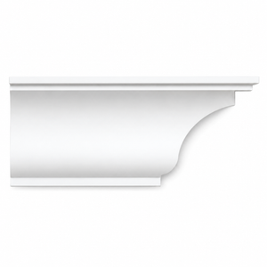MD1605 Large Cove Crown Moulding on white background