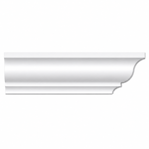 MD1626 Cove Crown Moulding on white background