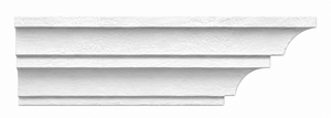 MD1642CF Moulding on white background